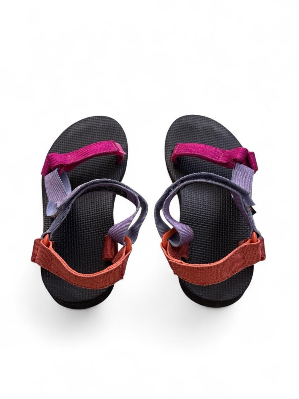 Women's Teva Adjustable Sport Sandals in Purple, Orange and Magenta - Picture 2 of 6